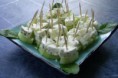 Bouchées fraîches chèvre-concombre